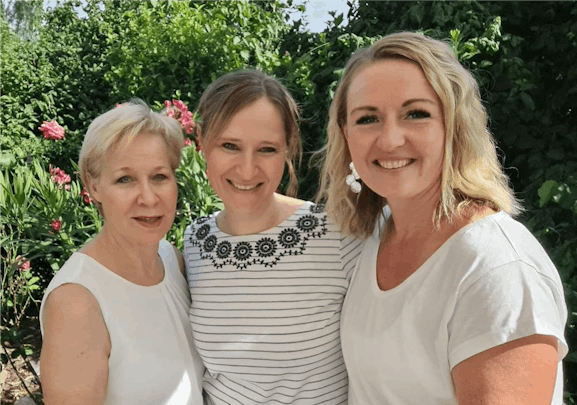 Familienbesucherinnen für die Gemeinde Engelsbrand Susanne Kälber, Christine Ihly, Julia Stallhofer, v.l.