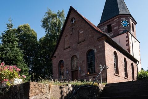 Antoniuskirche in Engelsbrand, erbaut 1486