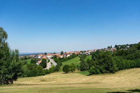 Blick auf das idyllisch gelegene Engelsbrand