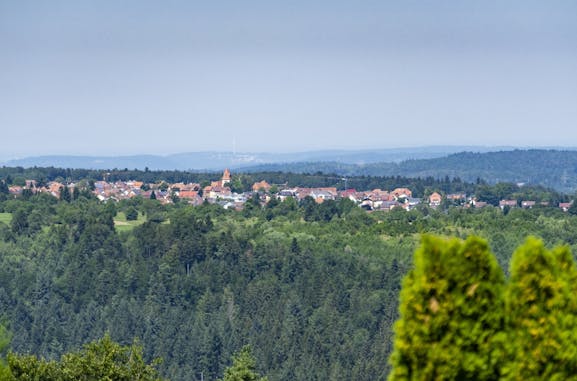 Blick auf den Ortsteil Engelsbrand