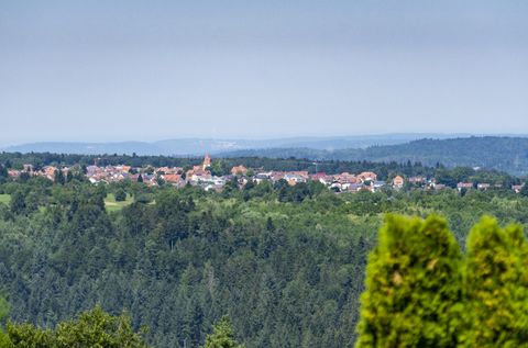 Blick auf den Ortsteil Engelsbrand