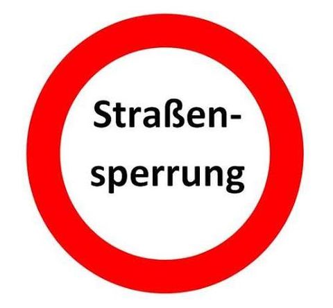 Straßensperrungen im Rahmen der Dorfweihnacht 2026 im Ortsteil Grunbach