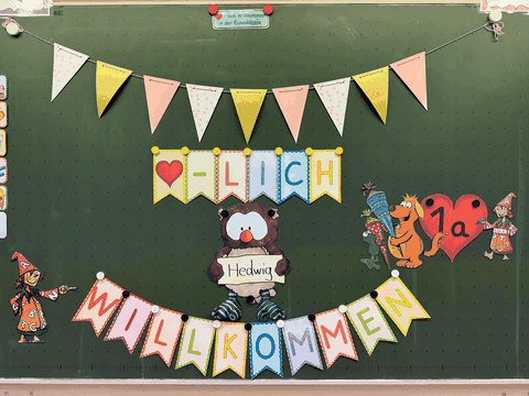 Willkommen an unserer Schule, liebe Erstklässlerinnen und Erstklässler!