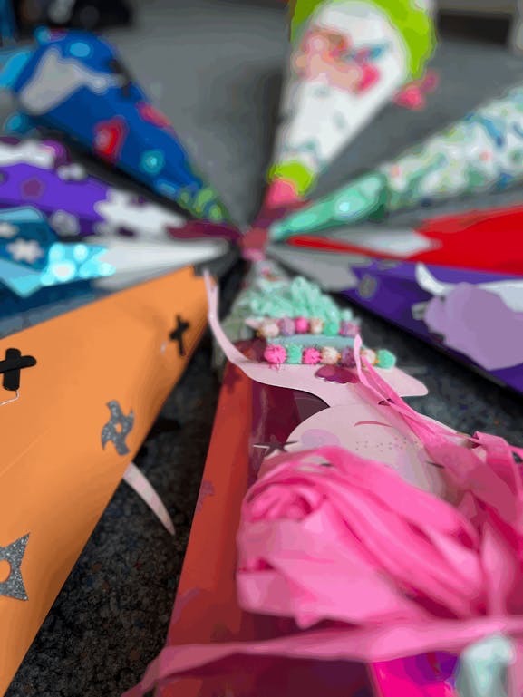Schulanfang an der Grundschule Engelsbrand
