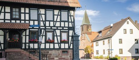 Kirche im Ortsteil Grunbach